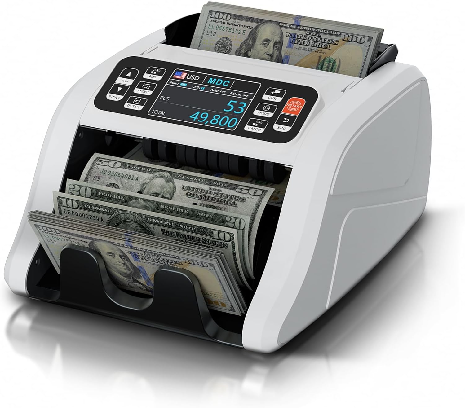 ANEKEN N60 White Money Counter(M2 Pro)