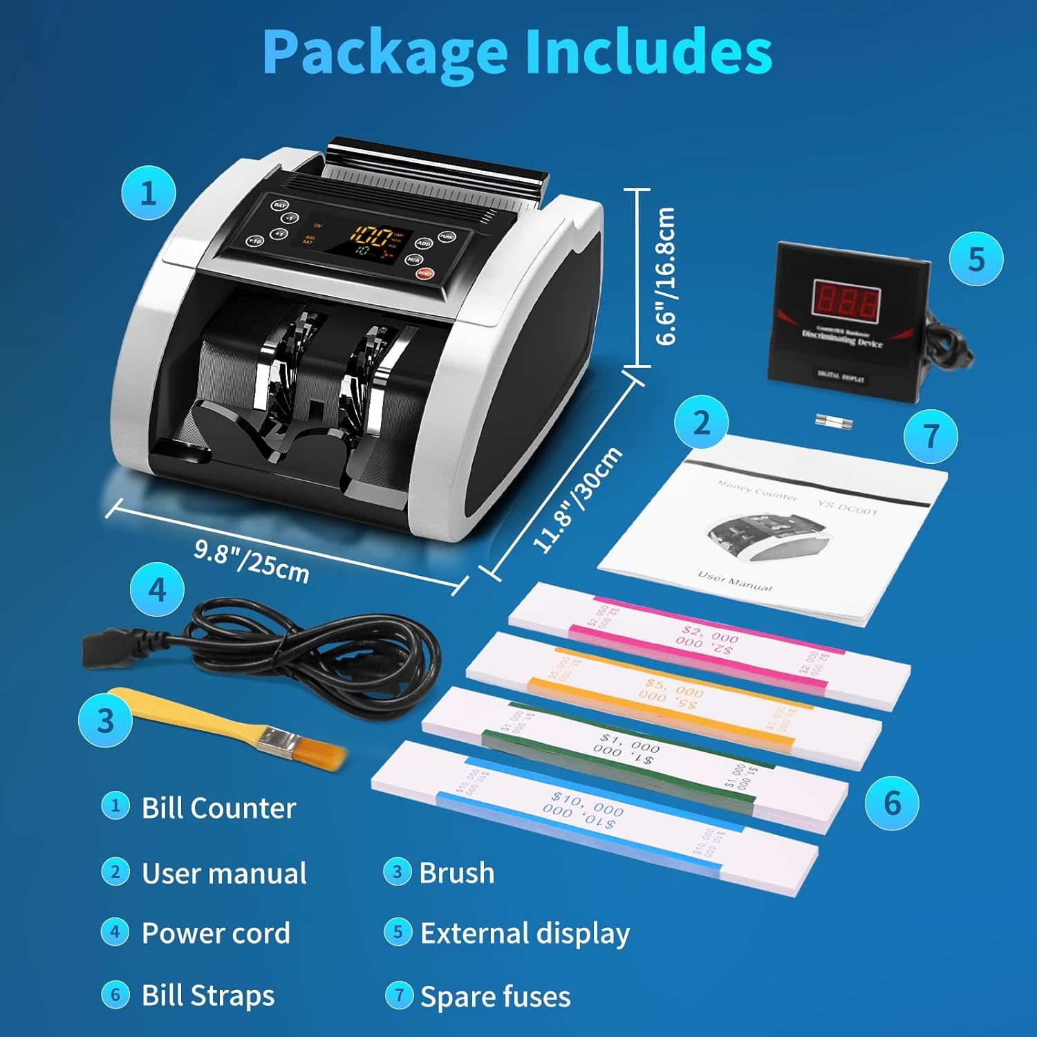 Aneken DCJ001 Money Counter